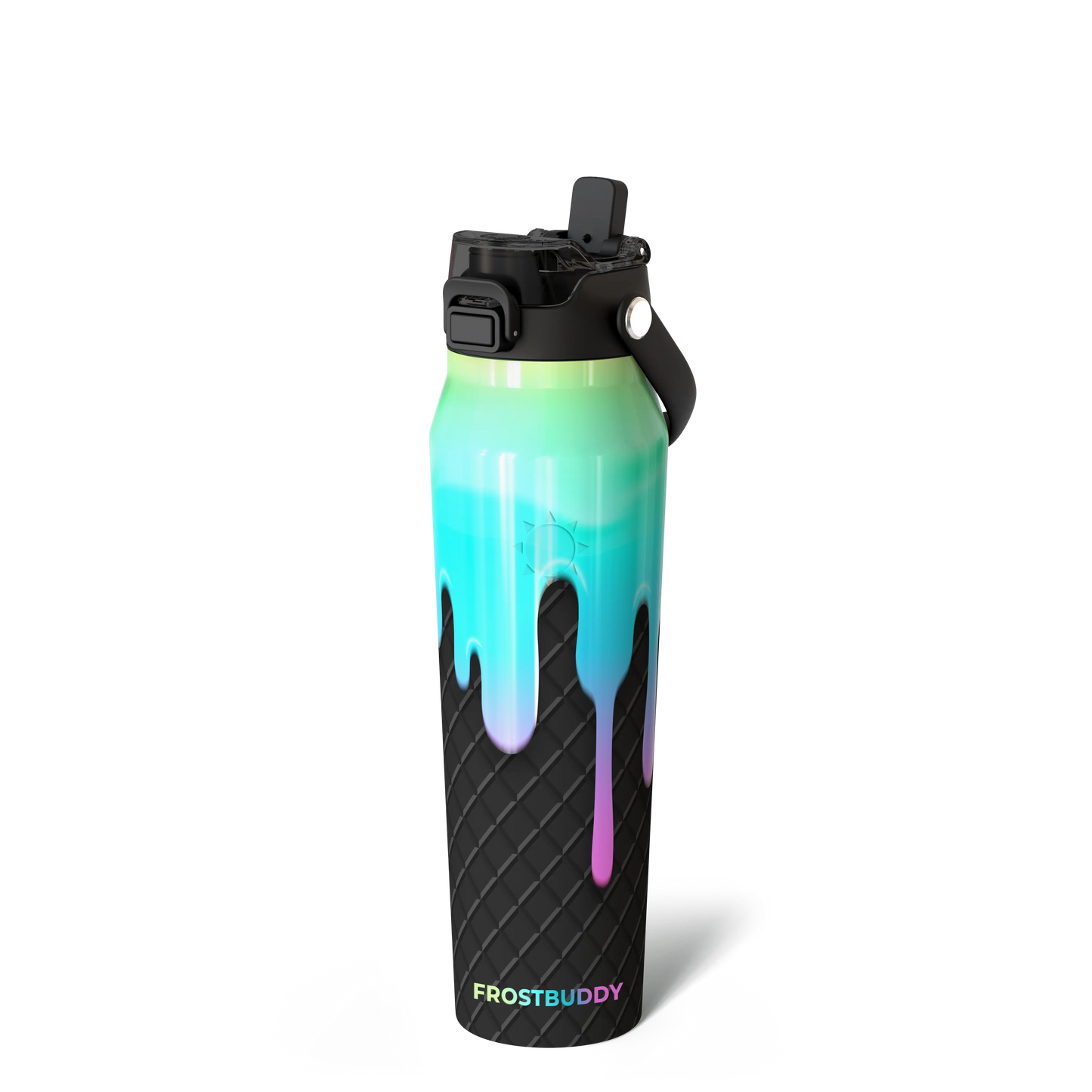 2-in-1 Lid Steel Bottle - Insulated