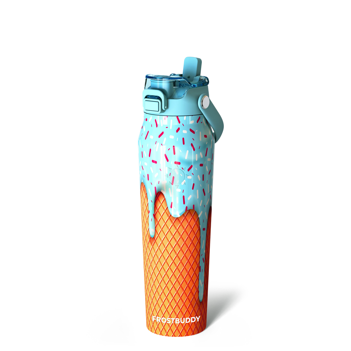 2-in-1 Lid Steel Bottle - Insulated