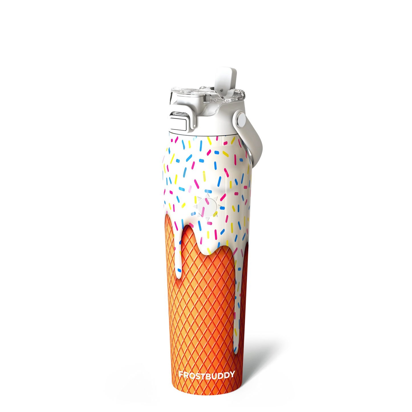 2-in-1 Lid Steel Bottle - Insulated