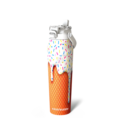2-in-1 Lid Steel Bottle - Insulated