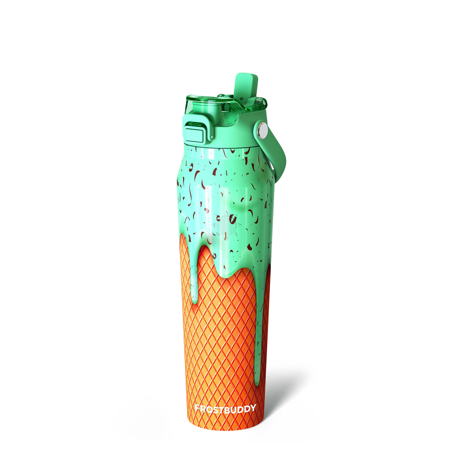 2-in-1 Lid Steel Bottle - Insulated