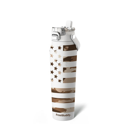2-in-1 Lid Steel Bottle - Insulated
