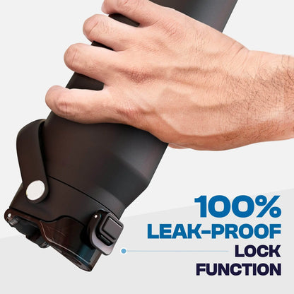 2-in-1 Lid Steel Bottle - Insulated